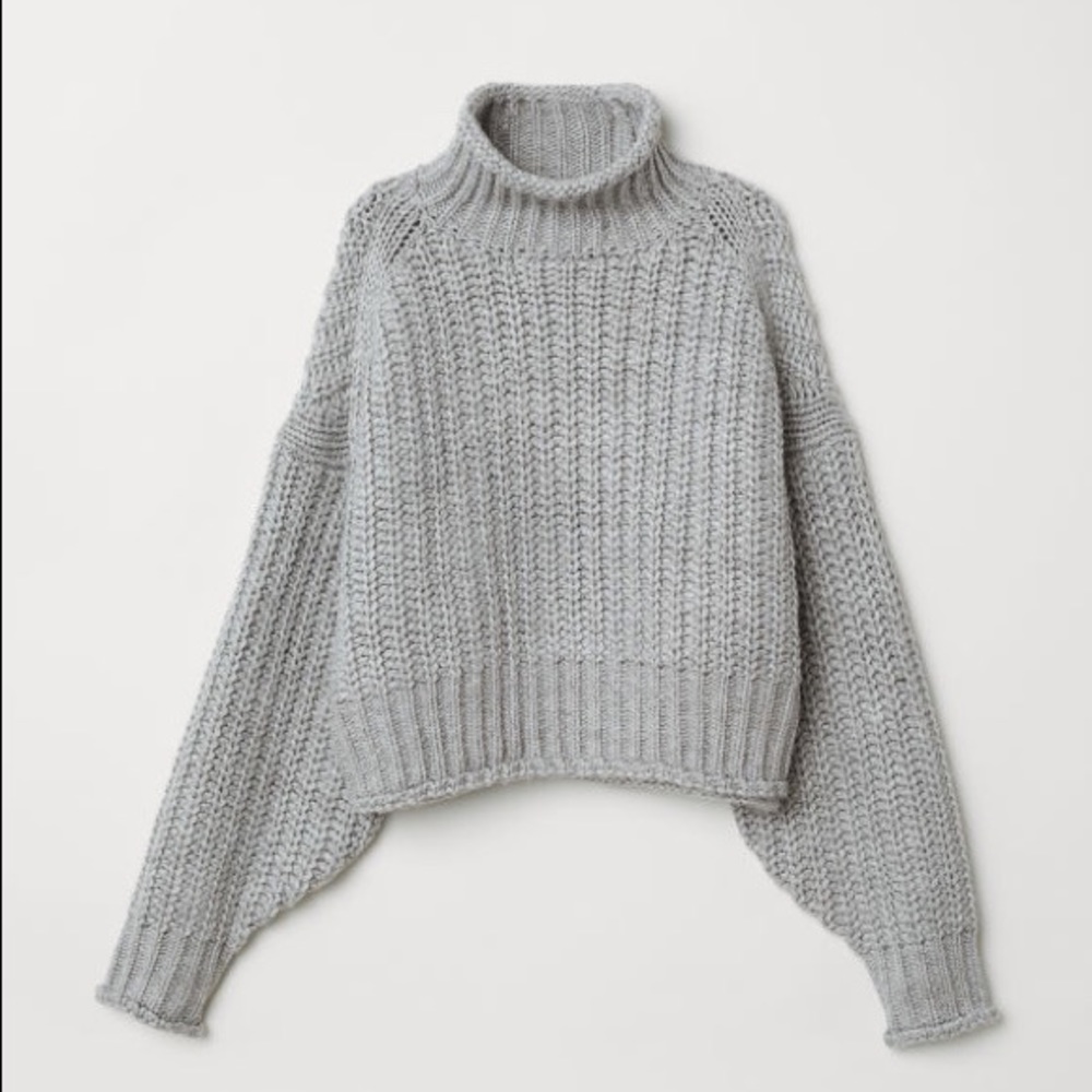 OLIVE COLOR, not tan, NWOT knit jumper sweater slightly cropped sz XS